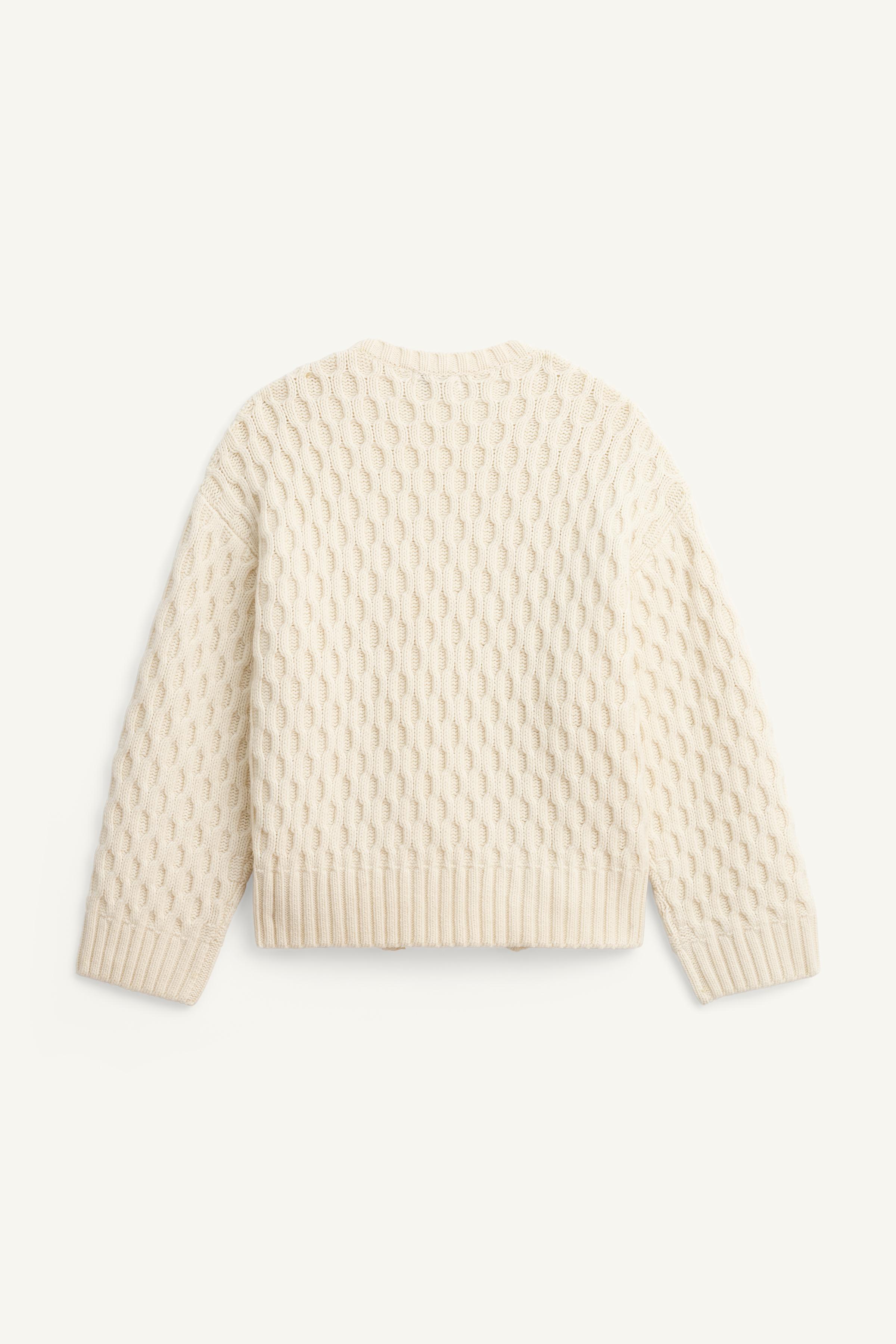 PULL EN JACQUARD GÉOMÉTRIQUE ÉDITION LIMITÉE